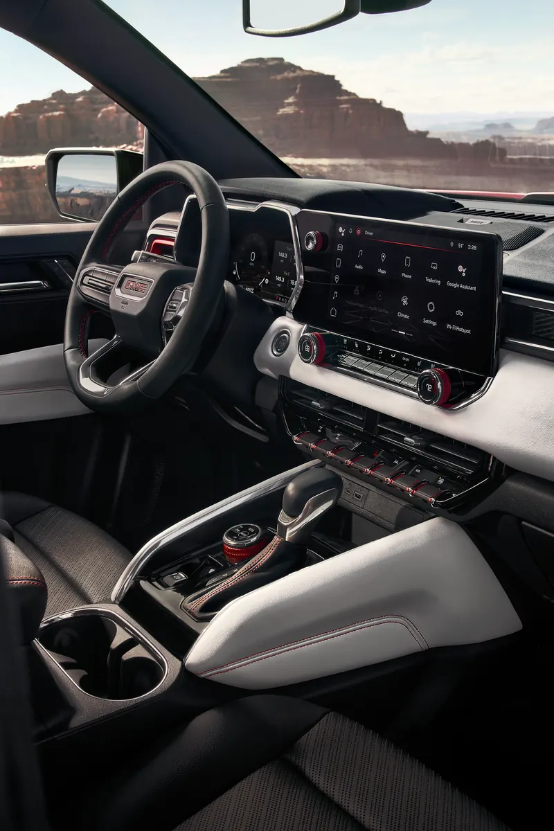 2026 GMC Canyon infotainment system at Tom Clark Buick GMC in Denton TX