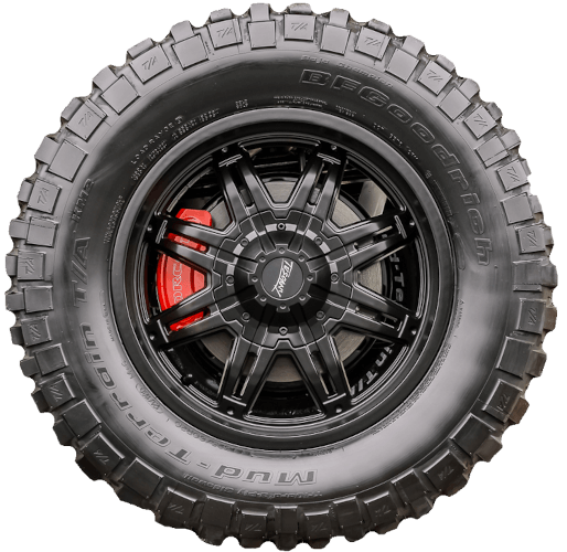 BF Goodrich mud terrain tire